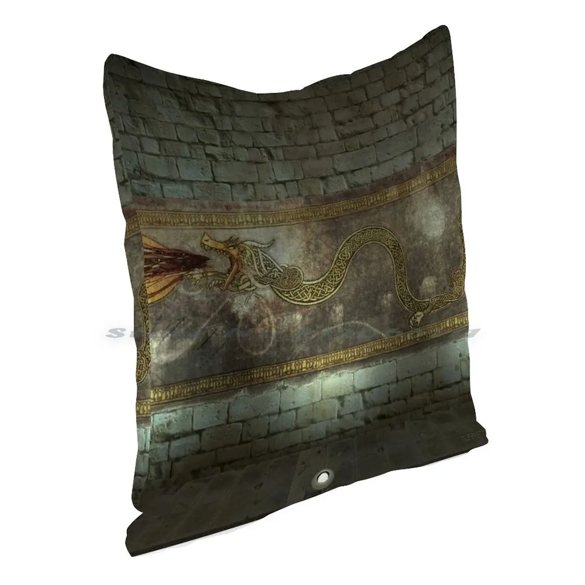 Чехол с изображением дракона и Лора наволочка из хлопка льна Csgo Golang классные