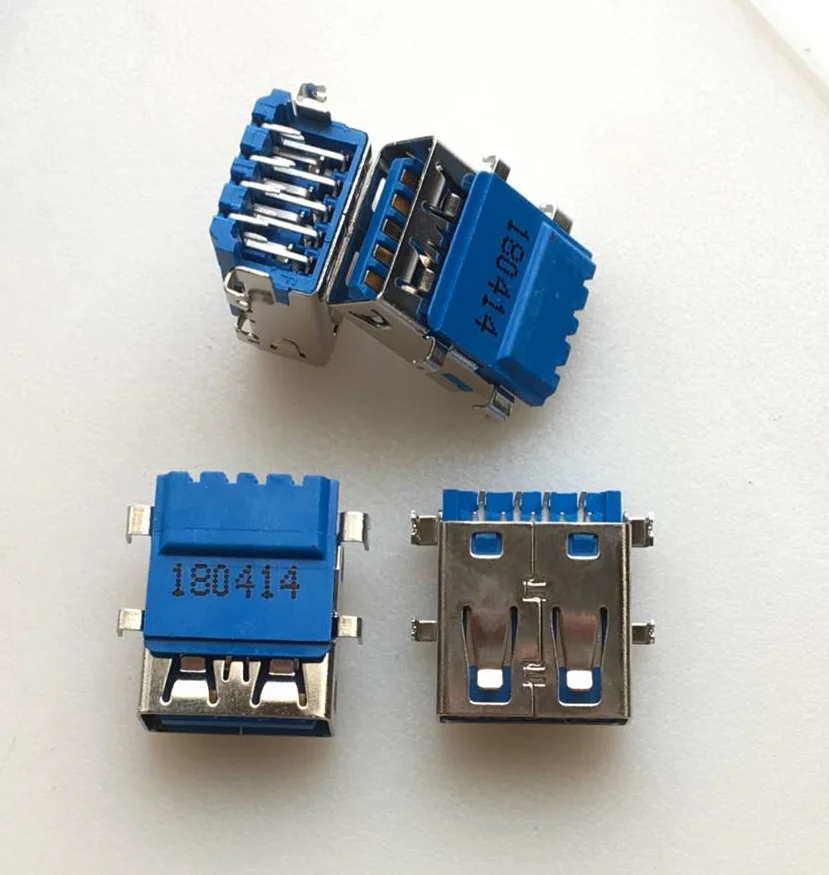 

For original For asus notebook lenovo USBfemale connector head a female connector head USB channel 9PPlastic USB socket