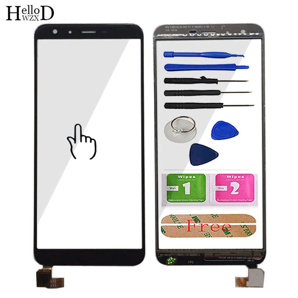 

TouchScreen Front Glass For Ulefone Mix 2 Touch Sreen Sensor Digitizer Panel TouchScreen 5.7'' Mobile Tools Adhesive