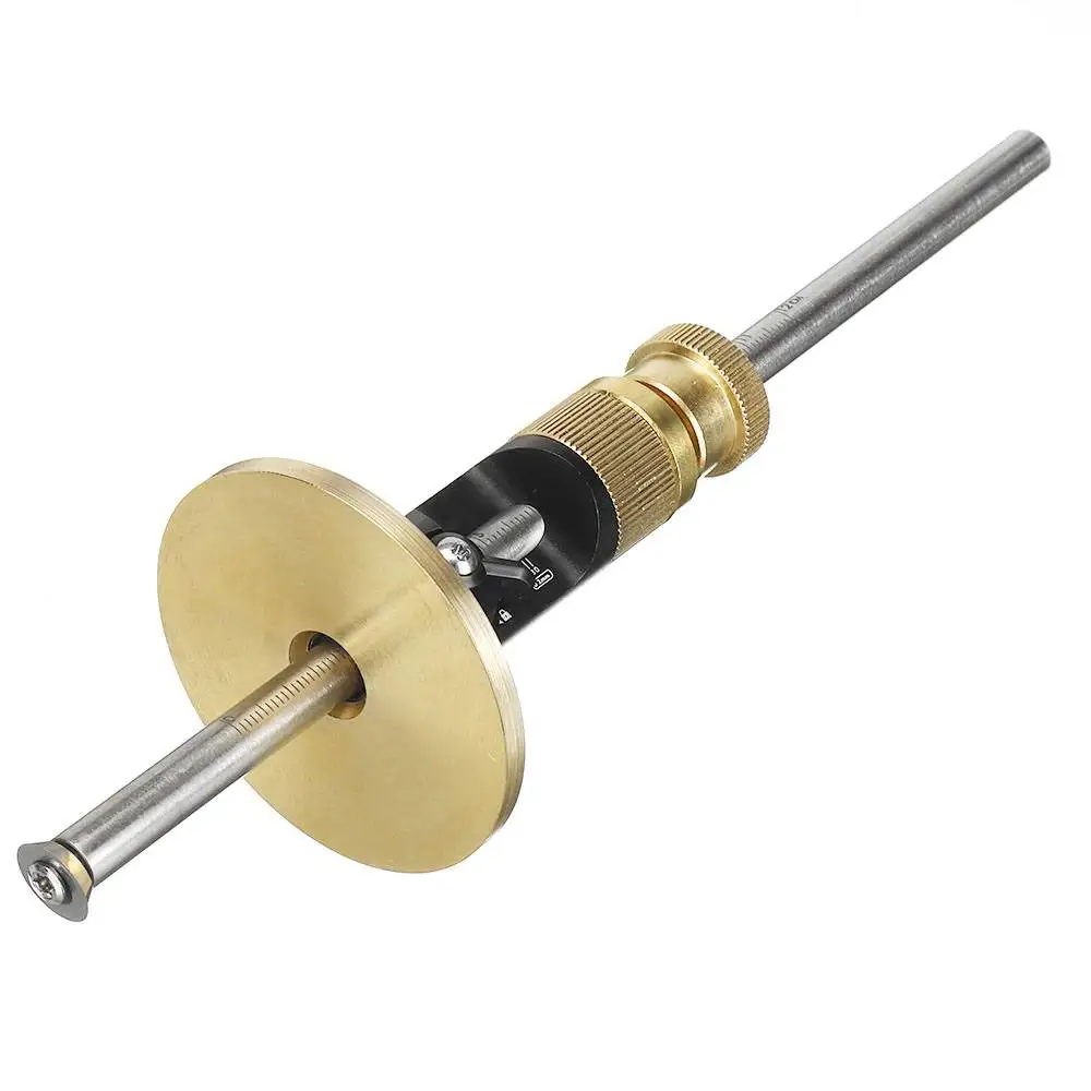 ZEAST 150mm Adjustable Wheel Marking Gauge Woodworking Scriber Ruler Hand Measuring Tool | Инструменты