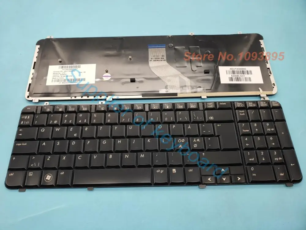 Новинка для hp павильон dv6-2060so dv6-2062eo dv6-2070eo dv6-2090eo dv6-2105eo ноутбук Датский/Nordic