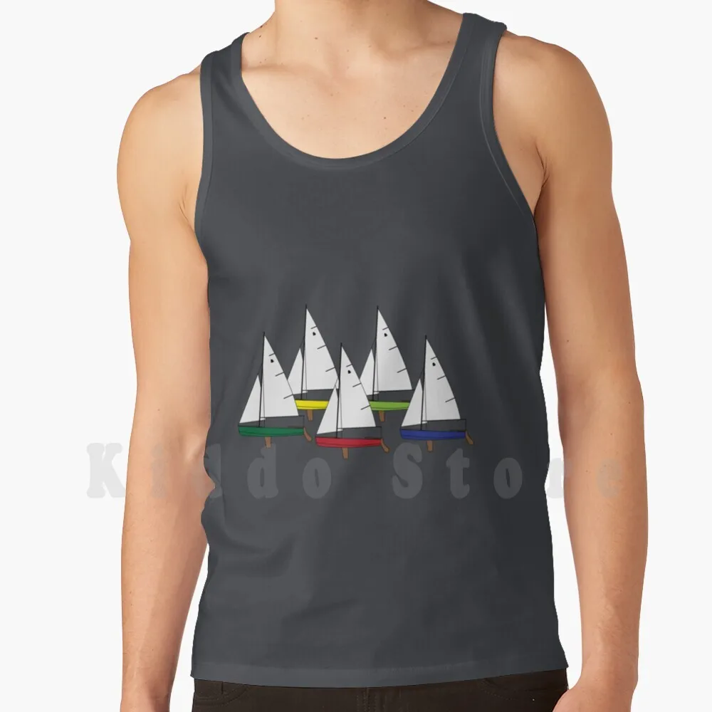 Gp14 Sailboat tank tops vest sleeveless Sailboat Sailor Regatta Sailing Boat Sailing Sailing Dingy Beach Sea Ocean