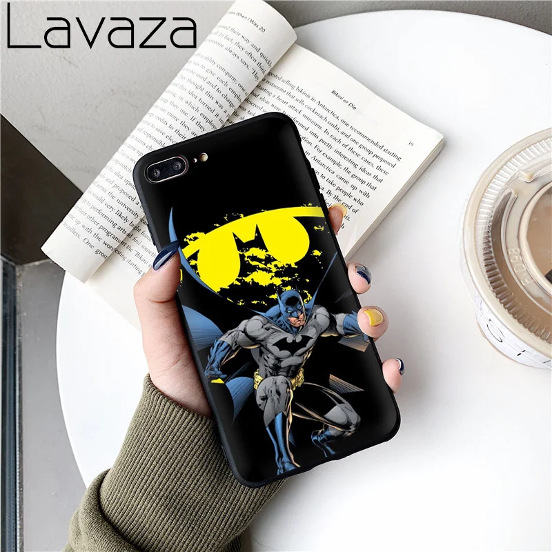 Мягкий силиконовый чехол Lavaza Marvel с логотипом Бэтмена для Huawei Mate 10 20 30 lite/Pro Nova 2 2i 3 3i