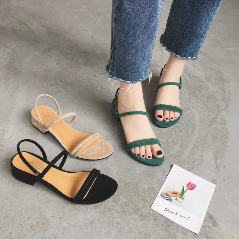 

Women Summer Slippers Sandals Blue Shoes Flats Heel Flip Gladiator Brief Flip Flop Sandals Women Shoes Woman Back Strap Mujer
