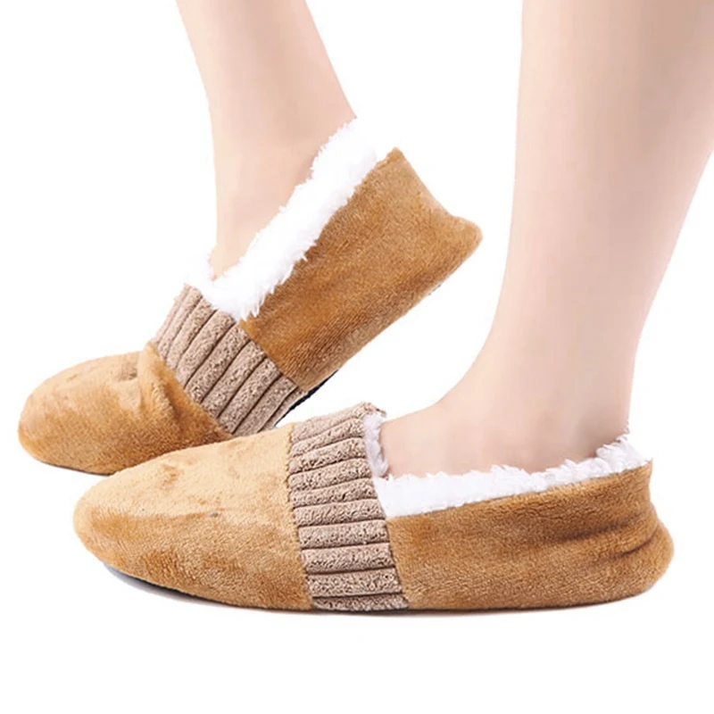 Новые мужские зимние тапки теплые мягкие нескользящая домашняя обувь меховые