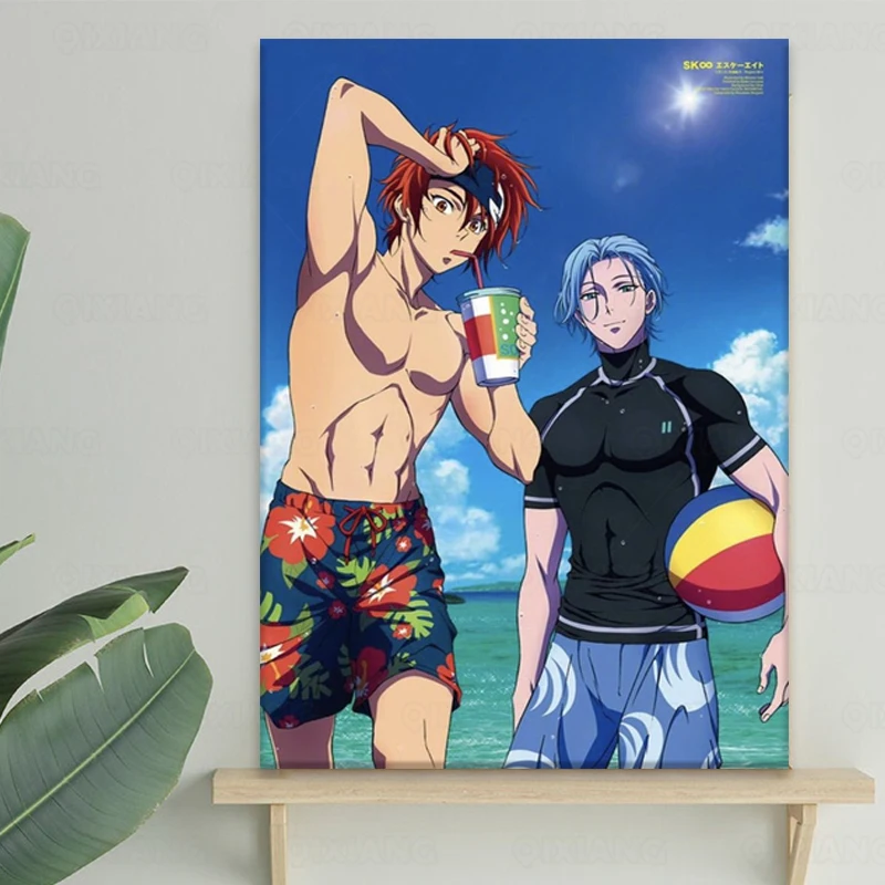 Персонажи аниме HD SK8 бесконечный скейтборд плакат Аниме Холст Живопись Домашний