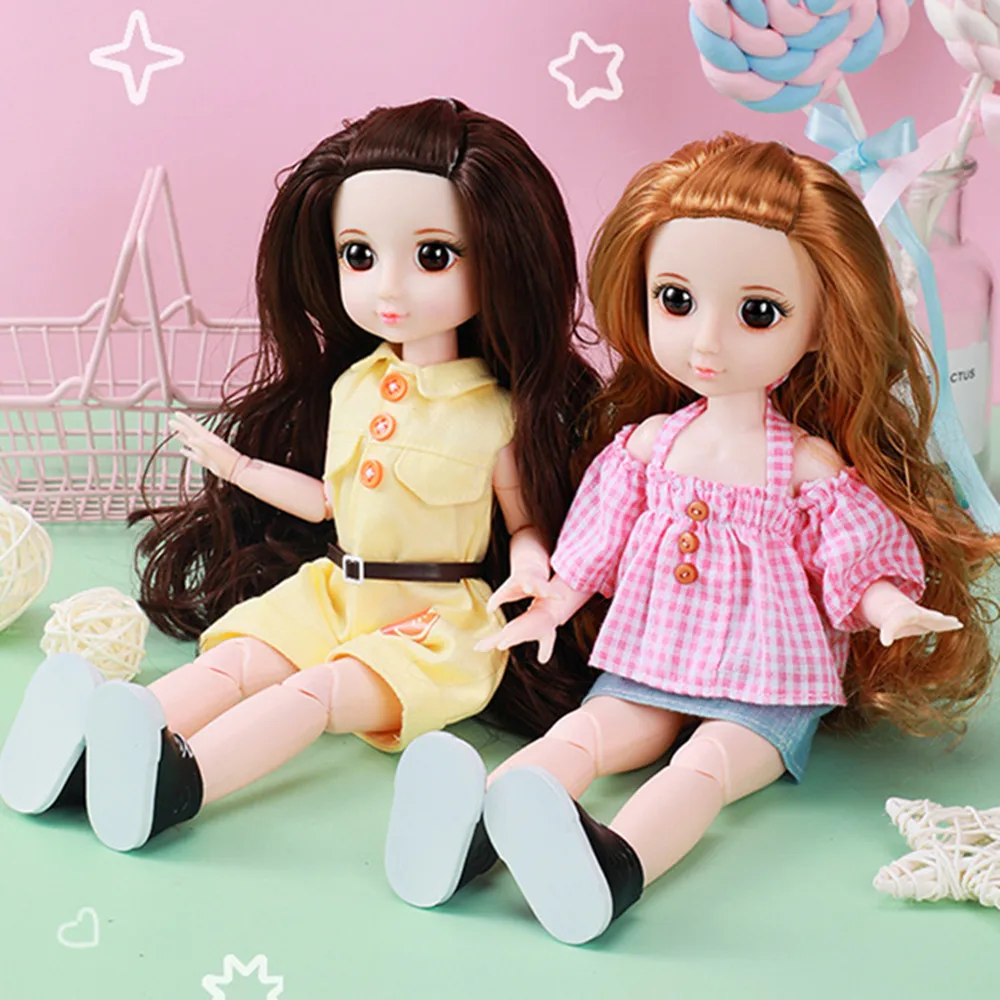 

MUZIWIG Doll Clothes 1/6 BJD/SD Doll Clothes Top And Pant Suit DIY Doll Accessories For Girl Toy Doll Gift DIY Clothes