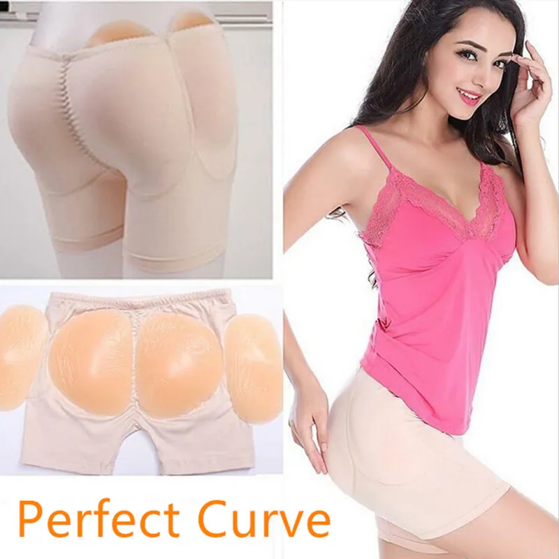 Мягкие силиконовые прокладки и боксерки поддельные задницы для Cross-Dresser Hip Enhancer S