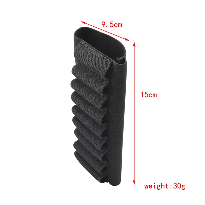 2PcsTactical 9 круглая винтовка патроны чехол патрон Держатель Buttstock сумка охотничья
