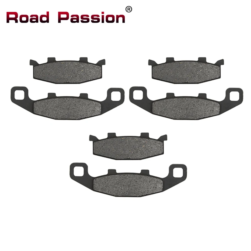 Road Passion Motorcycle Front and Rear Brake Pad for KAWASAKI ZX750 Ninja 1987-1990 ZR750 Zephyr ZX1000 GPX600R GPX750R ZX600C