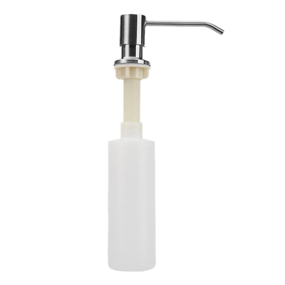 

1Pc 320ml Stainless Steel Home Soap Lotion Dispenser Bottle (Assorted Color)