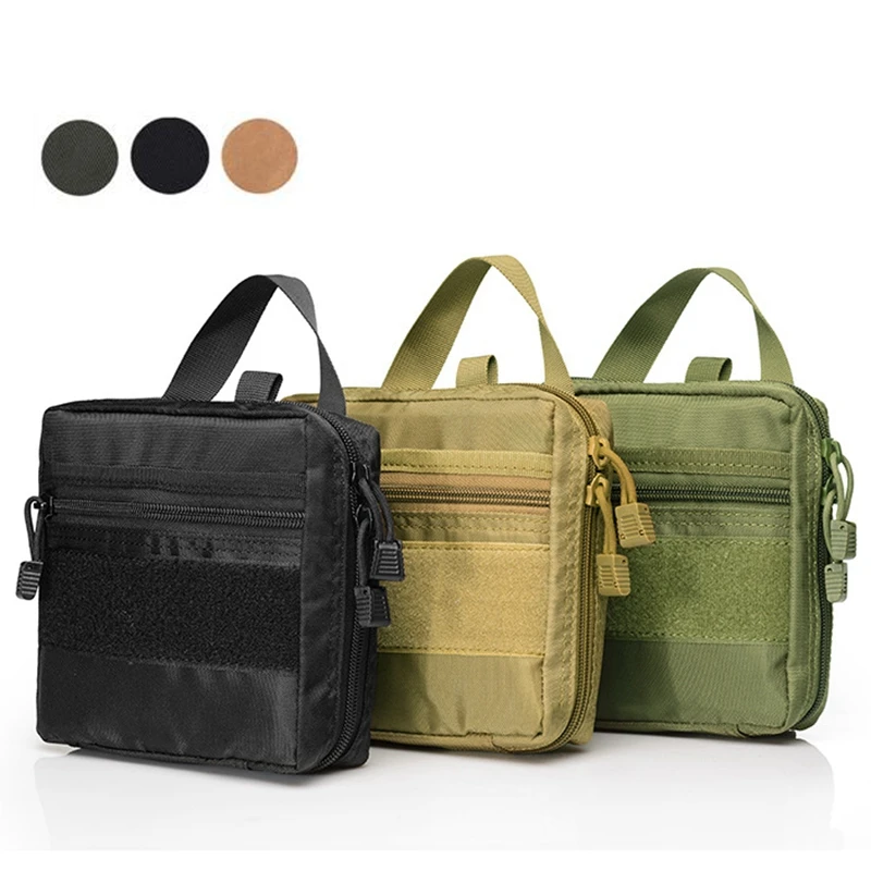 

Hunting Molle Pouch Combo Water Bottle Pouch Holder Tactical Molle Pouches Compact Utility EDC Waist Bag Pack