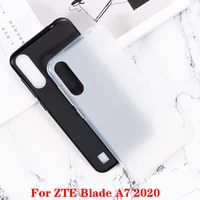 plain black silicone back cover for zte blade 20 smart a3 a5 a7 l8 a7s 2019 2020 axon 11 5g phone case