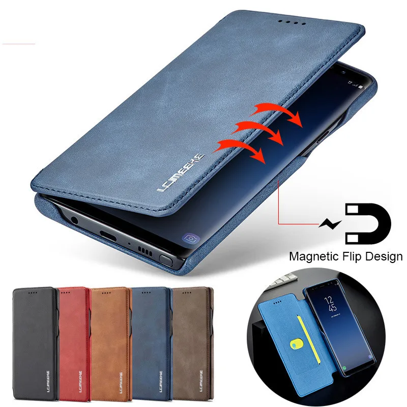 

Чехол-книжка для Samsung Galaxy A70, A50, A40, A30, A20, кожаный
