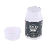 w3jd 2pcs jewelry cleaning versatile rust remover anti tarnish protection ring diamond rust detergent 40ml silver gold clean