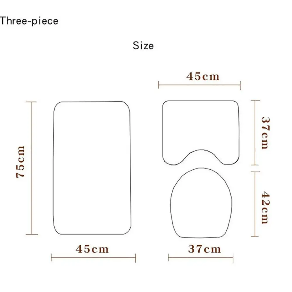 4 шт. милый Рождественский Санта-Клаус нескользящая душевая занавеска подставка