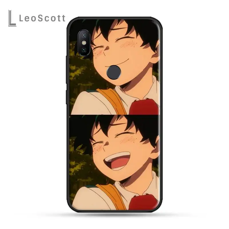 Чехол для телефона Midoriya Izuk черный чехол из ТПУ с японским аниме Xiaomi Redmi Note 4 4x5 6 7 8 pro