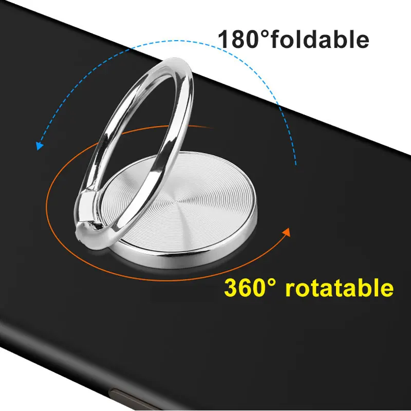 Ультратонкий держатель WAKEWO с кольцом на палец для мобильного телефона