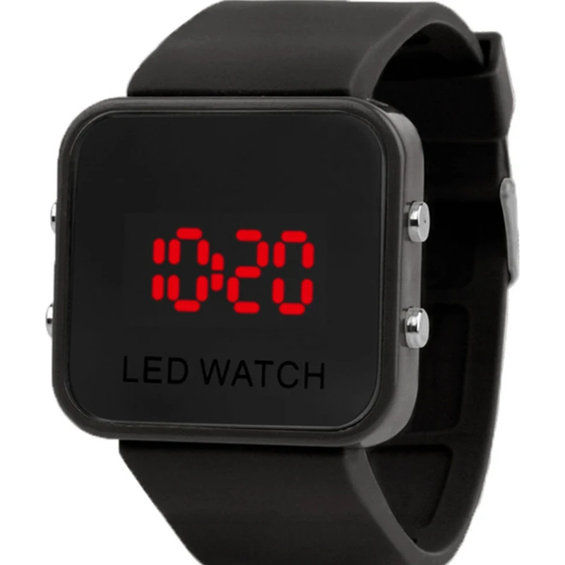 Модные спортивные часы со светодиодной подсветкой роскошные мужские цифровые