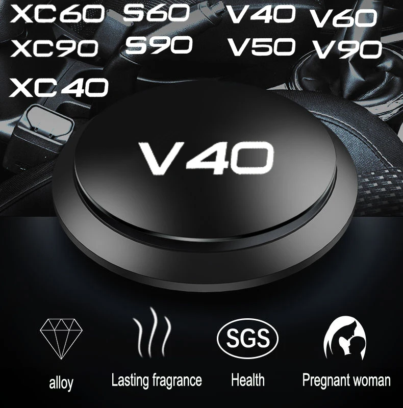 

For among as Volvo v40 Car Air Freshener Instrument Seat Aromatherapy Car-styling Flavor Car Perfume UFO Shape Scent Decor