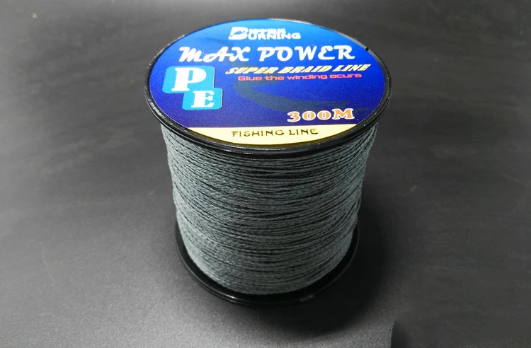 

YINGTOUMAN 300m 4 Strands Braided Anti-bite Fishing Line 5 Colors Fishing Supplies