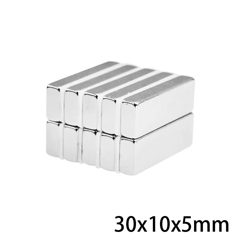 200/300/400 шт. 30x10x5 найти основные квадрат Неодимовый Магнит 30 мм * 10 мощный магнитный