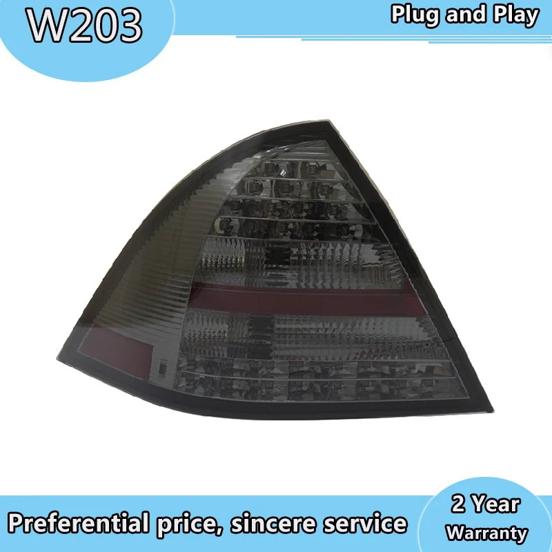 

Car Taillamp For benz W203 C180 C280 C320 C240 LED Tail Light 2001-2004 W203 rear lamp For Taillight With DRL+Reverse+Signal