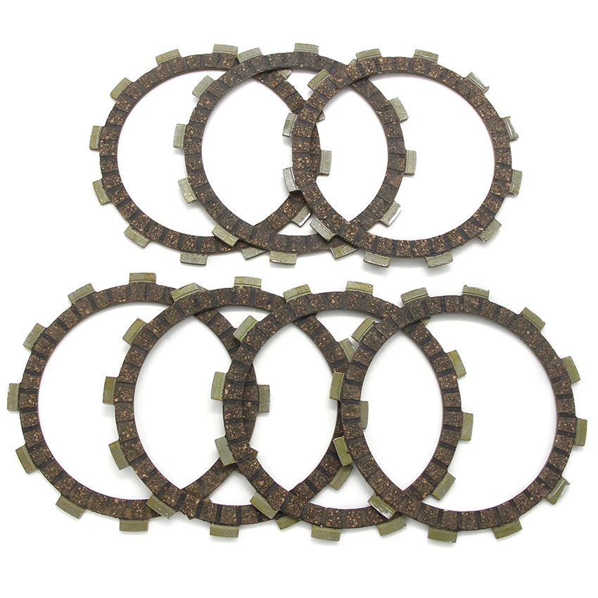 

Friction Clutch Plates For Suzuki RGV250 M/N/P/R/S GSX400 ET/EX/EZ TX/LX GS450 GS500 21441-37400 For APRILIA RS 250 AP8600268