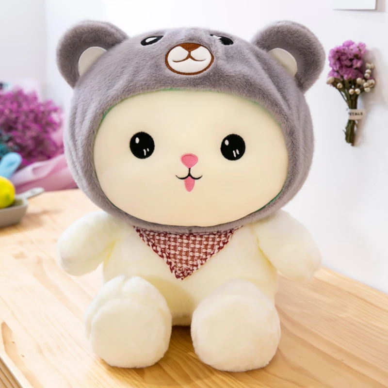 26 50 см Новинка Мягкая одежда с принтом милой Сменные кролик кукла талисман