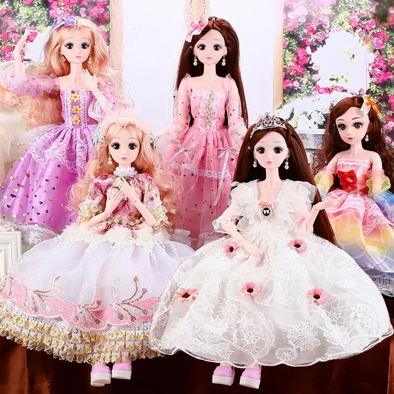 

60 см Bjd кукла модная одежда для девочек 20 активное соединение романтической принцессы Реалистичная кукла девочка игрушки для детей, подарок...