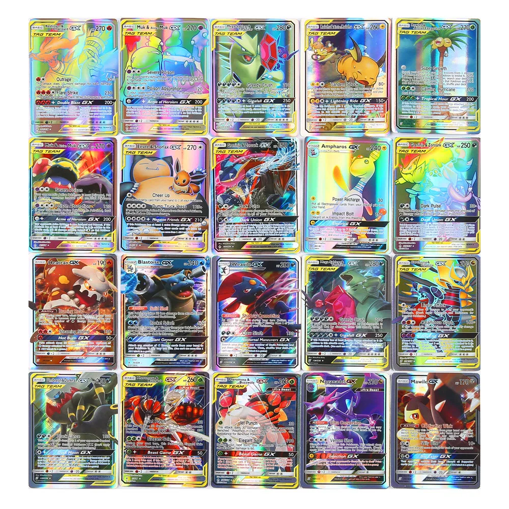 240 шт держатель Pokemones альбом для коллекции карт Pokemones и некоторые варианты GX MEGA EX card