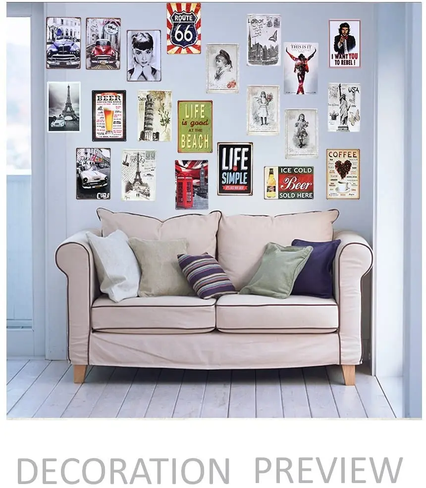 

Cheers Around The World Beer Vintage Metal Tin Sign For Wall Bar Pub Home Retro Decor 12 x 8 Inch