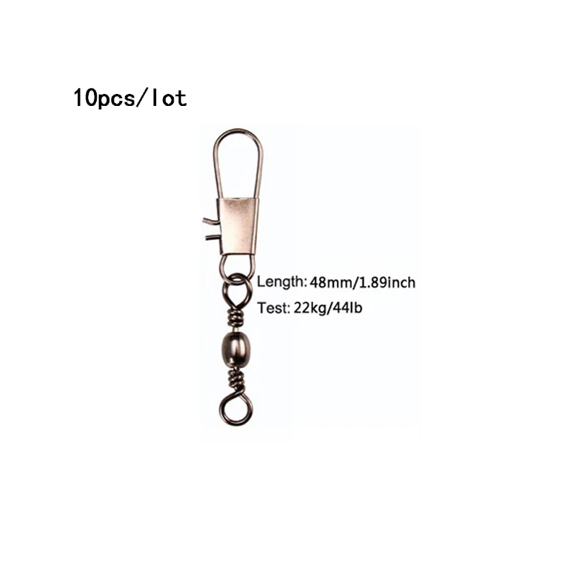 10pcs 4.8cm Воблер для удочки, сигнализатор укуса, колокольчики, кольцо, морской лещ, Колокольчик для ночной рыбалки, флуоресцентная световая палка, Аксессуары для рыбалки, разъем - Цвет: 10pcs 4.8cm