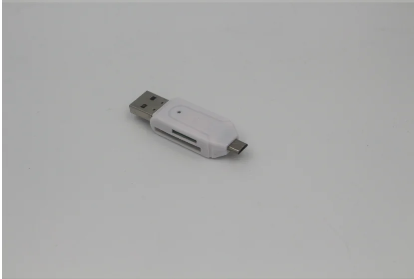 SR 2 в 1 USB OTG кард ридер Универсальный Micro TF/SD телефон удлинительные разъемы адаптер