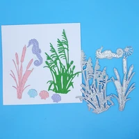 new daffodils seaweeds animals metal cutting die scrapbook decoration embossed photo album decoration card making diy handicraft