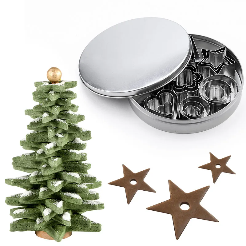 Набор для выпечки печенья инструменты украшения тортов на рождественскую елку