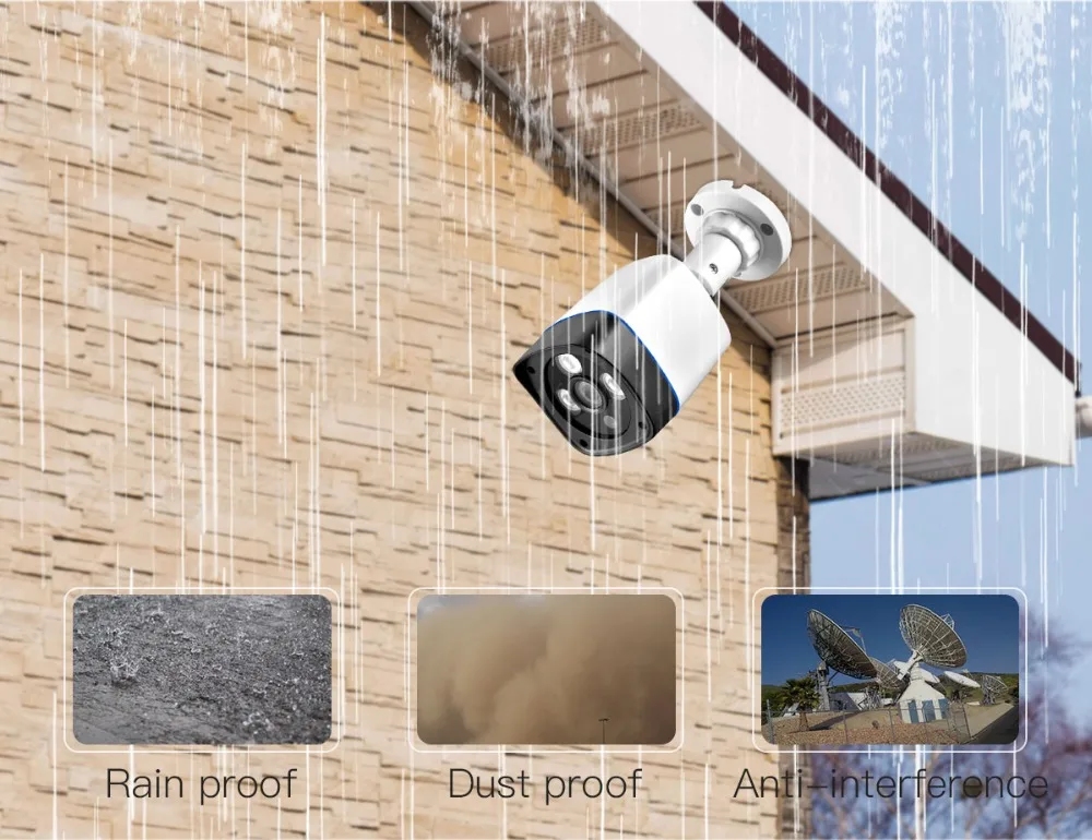 GADINAN IP камера POE ONVIF 1080P 2MP 960P 720P H.265 H.264 проводной домашней сети видео открытый пуля широкий угол безопасности RTSP