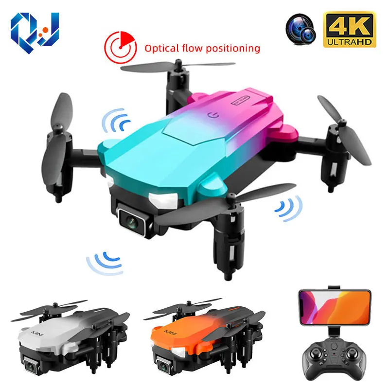 Mini Dron KK9 4K HD con c&aacute;mara Dual, cuadric&oacute;ptero plegable con mantenimiento de altitud, Wifi, FPV, funci&oacute;n de evitaci&oacute;n de obst&aacute;culos, juguete de regalo, novedad de 2021-0
