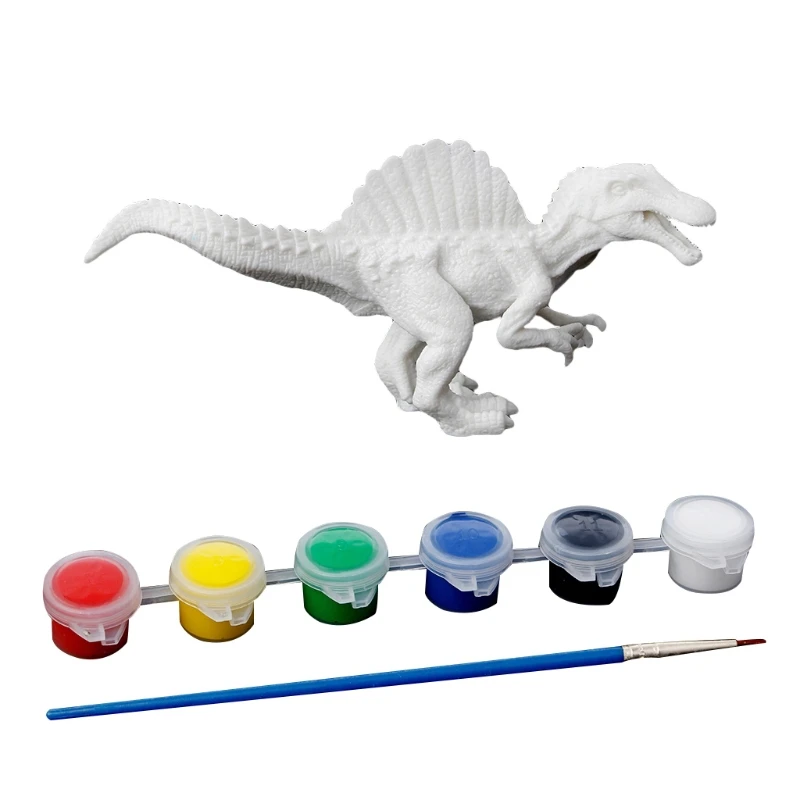 DIY раскраска Животное Динозавр Модель Рисование граффити детские игрушки|Юный