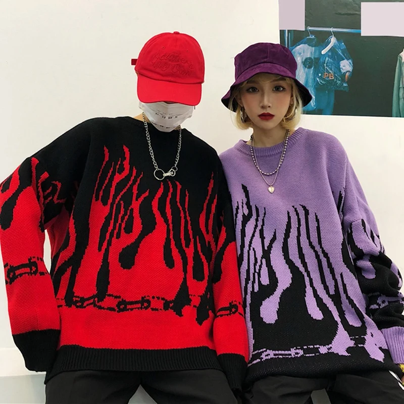 

Вязаный свитер Kili с рукавом «летучая мышь», повседневный длинный женский модный пуловер с принтом, свободный свитер бойфренда, один размер