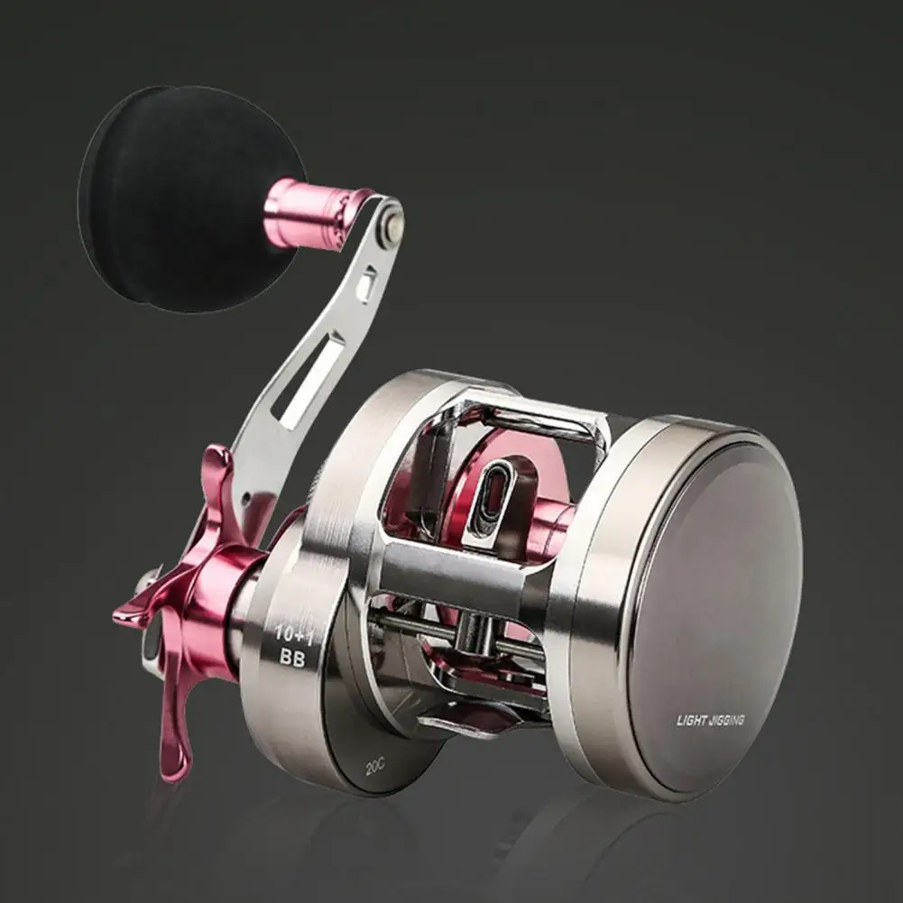 

Fishing Reel Smooth Precise One-way left/right Fishing Reel Bearing Stable Fishing Metal Wheel for Fishing