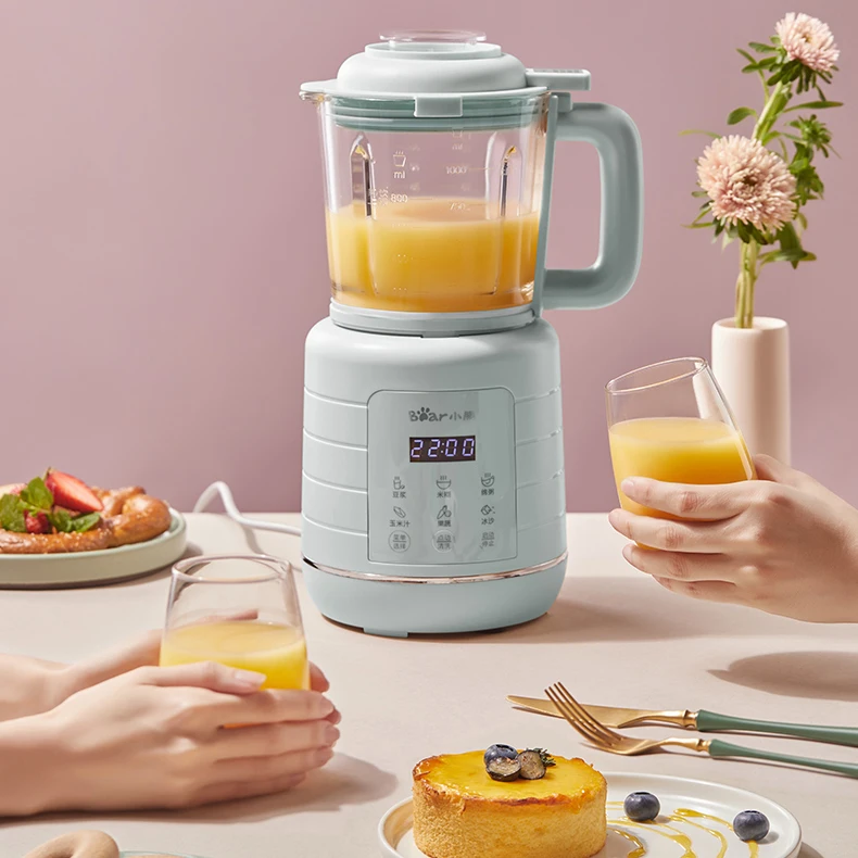 Современная Электрическая зеркальная машина для соевого молока маленькая