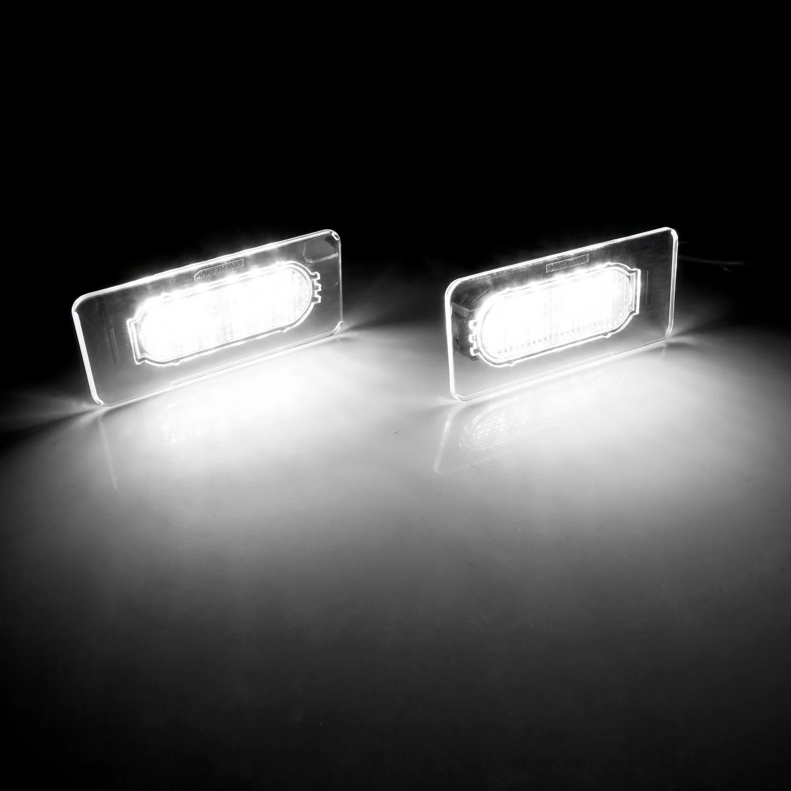 2x для 2014-2019 Toyota Corolla Белый светодиодный номерной знак свет лампа без ошибок