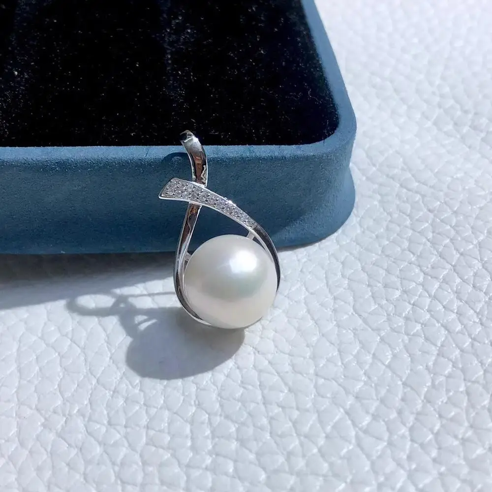 Лидер продаж дешевые новые 925 стерлингового серебра Кулон Базовые Настройки