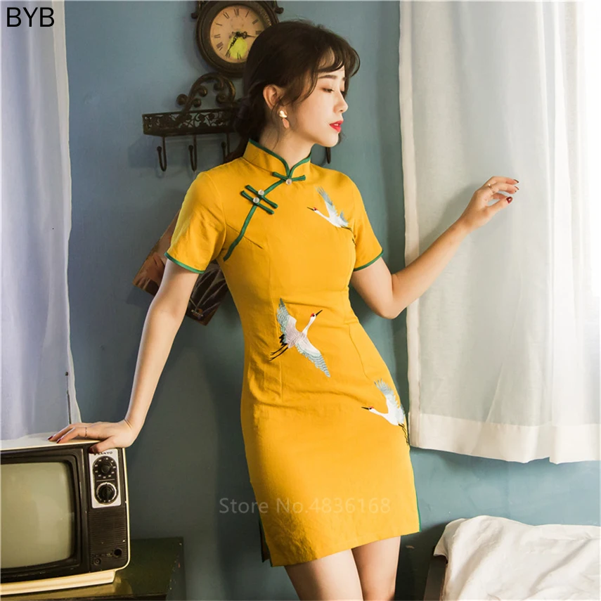 Китайское платье Cheongsam винтажное вечернее вечерние платья традиционный костюм