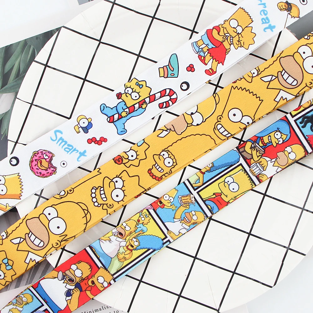 FD0138 аниме шнурок на шею веревка для мобильного телефона ID карта держатель с