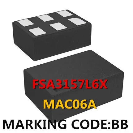 

50PCS FSA3157L6X MAC06A MARKING CODE:BB