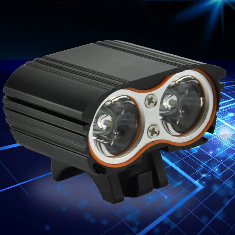 2019 True 2000LM 2 X XM L T6 светодиодный USB водонепроницаемый фонарь для велосипеда