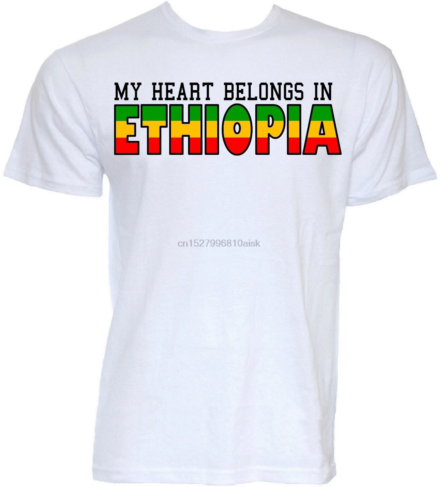 Эфиопская Футболка мужская забавная крутая Новинка Эфиопский слоган шуточные