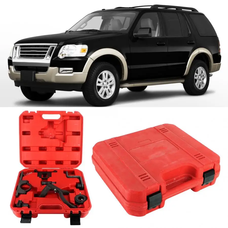 Carbon Steel Engine Timing Tool Kit Fits for Ford Explorer 4.0L 245CID SOHC V6 1997 1998 1999 2010 car accessories | Автомобили и